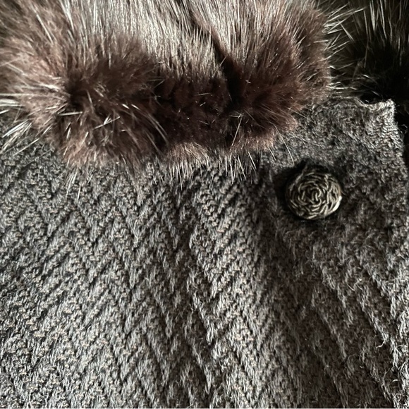 Stunning Women’s 1950’s Large Wool ButtonUp Jacket - Picture 8 of 8